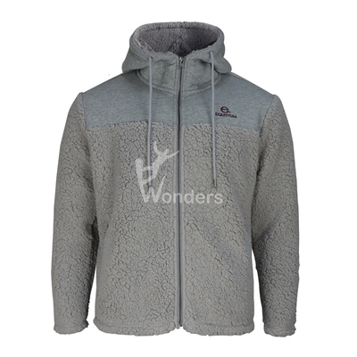 Jacket en laine Sherpa 100% recyclé pour homme